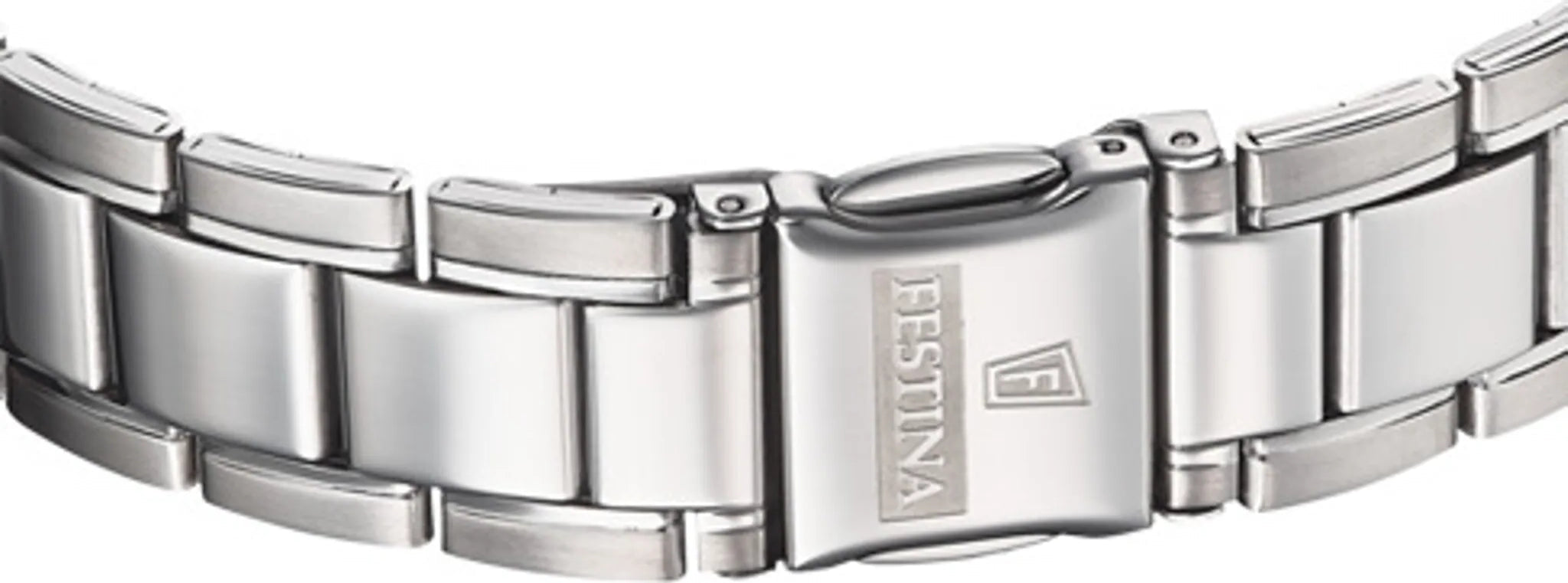Festina Herren Analog Quarz Uhr mit Edelstahl Armband F20511/3