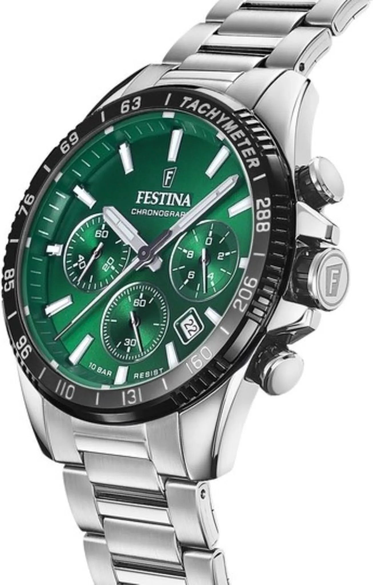 Festina F20560/4 Timeless Chronograph Herrenuhr 45mm 10ATM