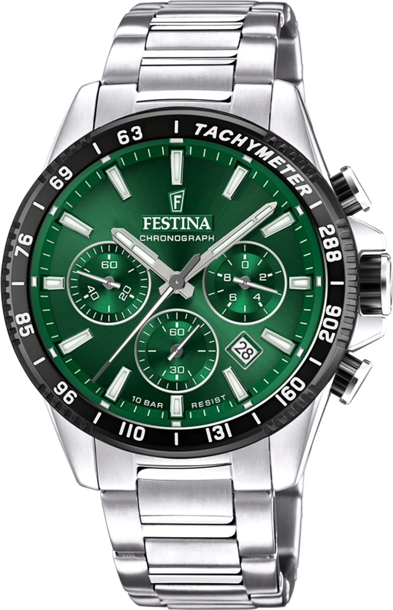 Festina F20560/4 Timeless Chronograph Herrenuhr 45mm 10ATM