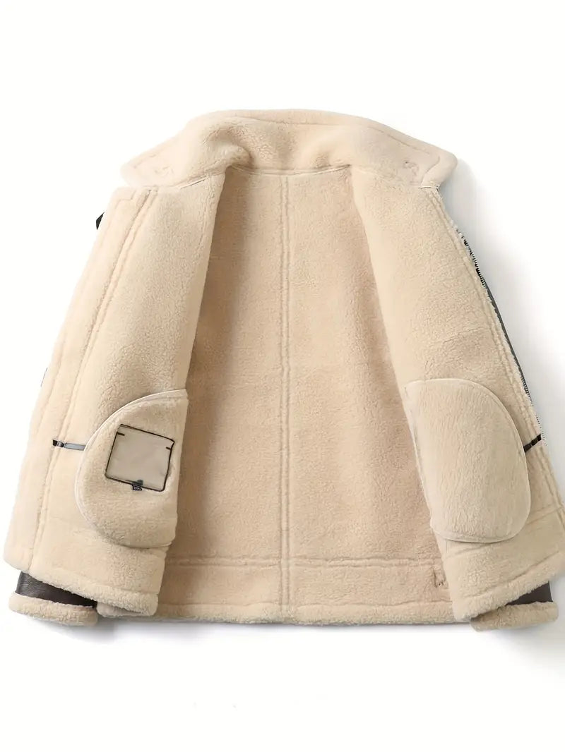 Herren Jacke mit Fleecefutter
