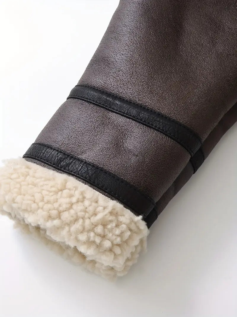 Vintage Damenjacke mit Gürtel