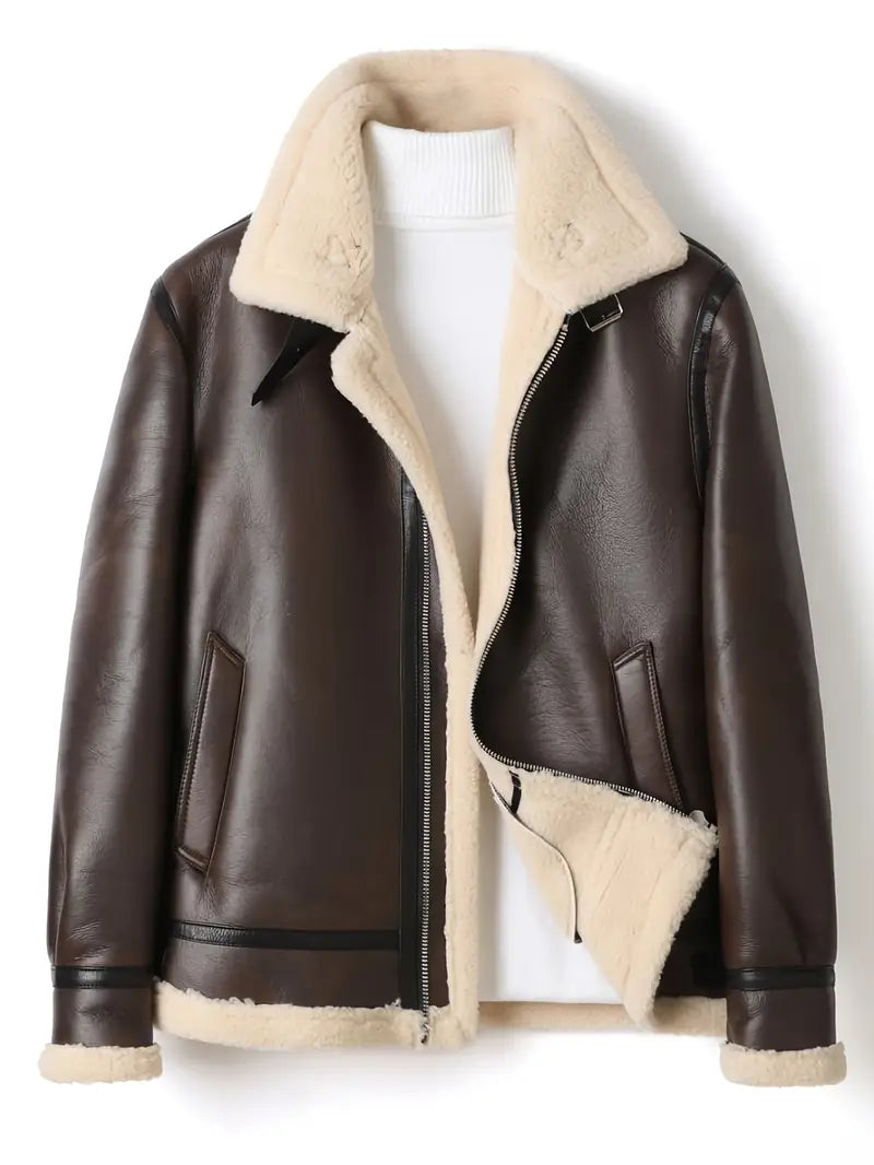 Herren Jacke mit Fleecefutter